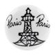 2 Pieces Paris Eiffel Tower Flat Wine Bottle Stopper